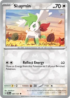 Shaymin Master Ball Holo 87